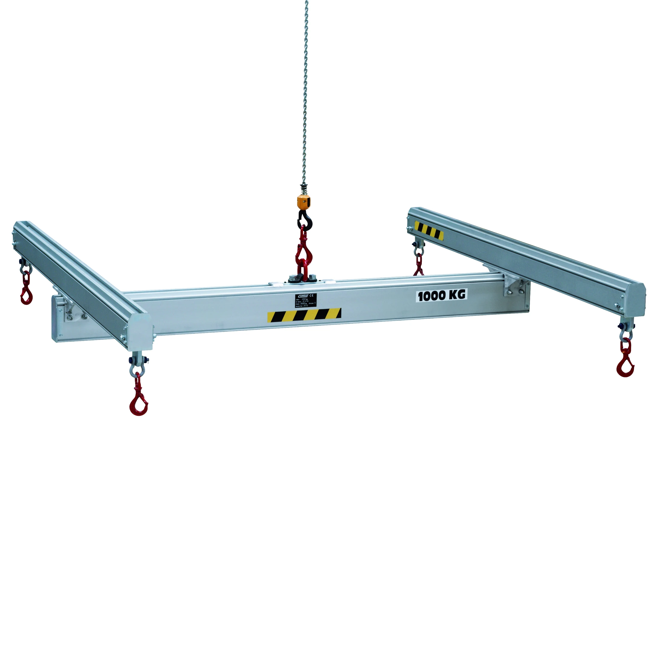Vaste aluminium H-balkhijstraverse (FANHG) 125–2000 kg