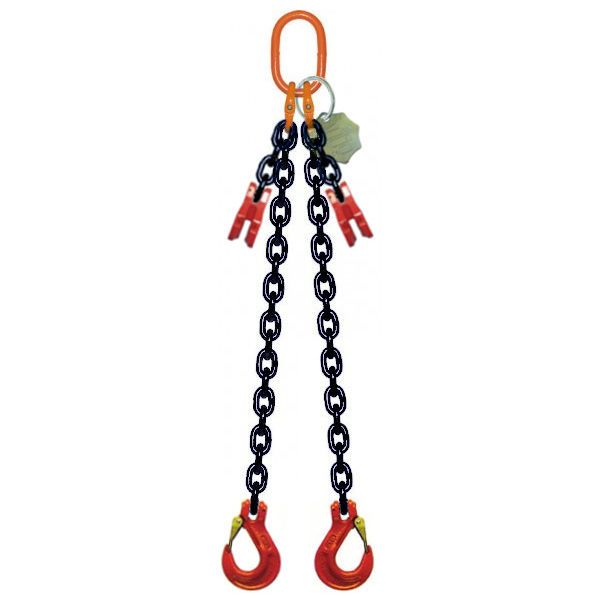 Tweesprong-kettingleng G80 (LOK2) 1600-17000 kg