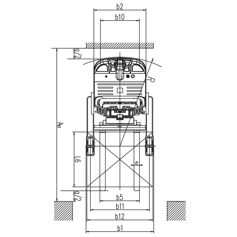 Elektrische reachtruck EVV15DDS/EVV20DDS met magneetventielbesturing – afbeelding 4
