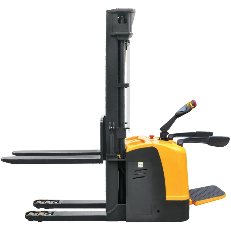Elektrische meerijdstapelaar met initiële heffing (EVV15-IP) 1500 kg 2500-5600 mm