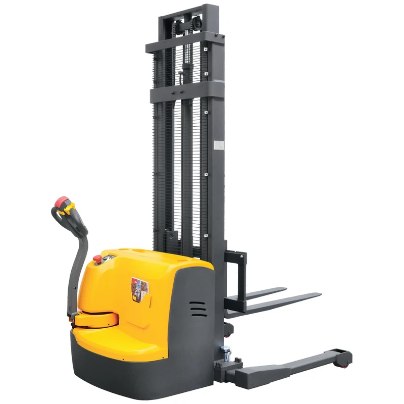 Elektrische meeloop-breedspoorstapelaar (EVV10-PV/EVV12-PV/EVV15-PV) 1000-1500 kg 1600-5600 mm