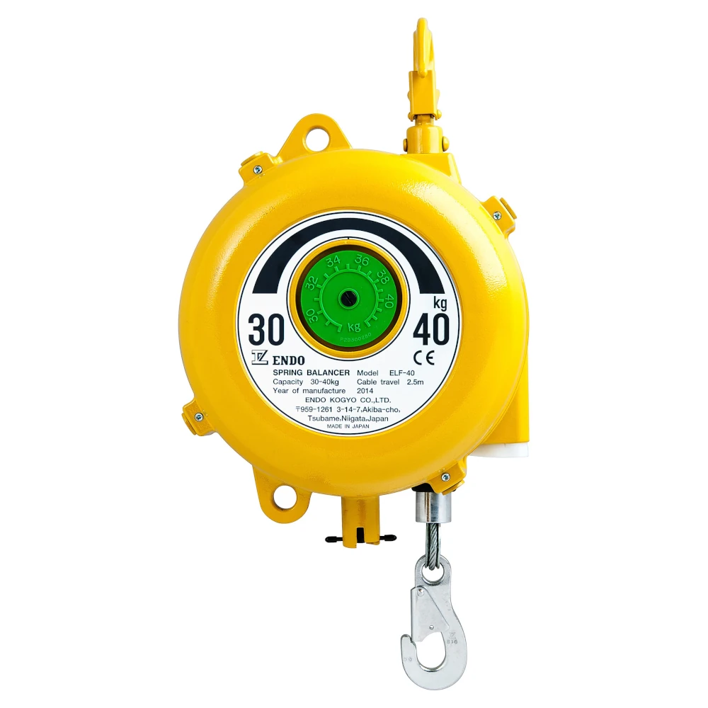 ENDO veerbalancer met lange slag (ELF-40) 30-40 kg