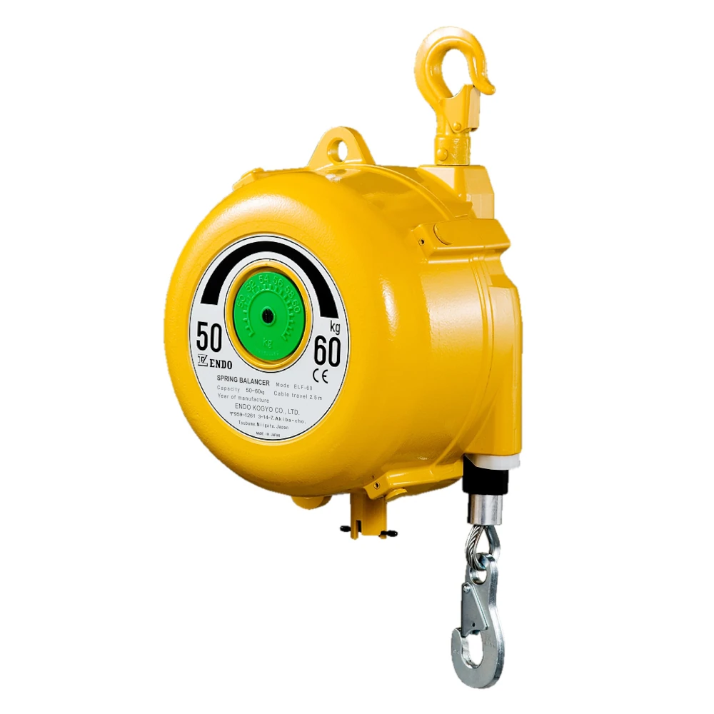 ENDO veerbalancer met lange slag (ELF-60) 50–60 kg