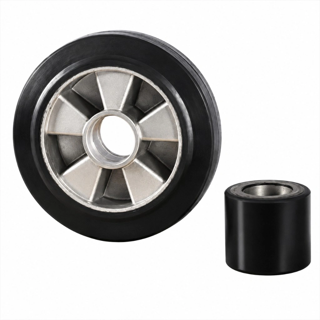 Rubberen wielen voor de premium handpalletwagen RPV2500PT/RPV3000PT