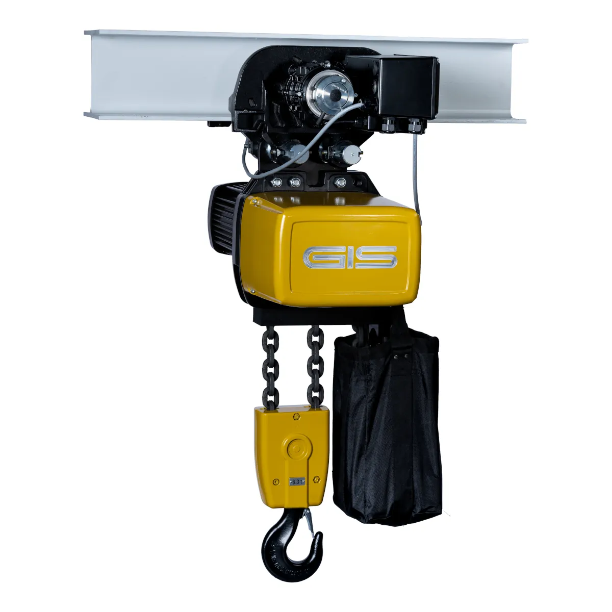 Elektrische kettingtakel met loopkat voor 800–4000 kg