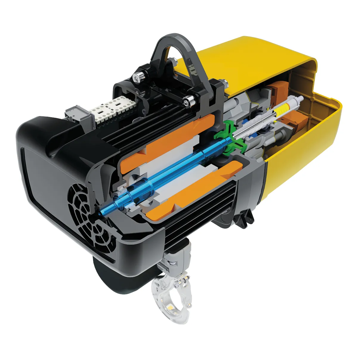 GIS GP250 elektrische kettingtakel, productaanzicht