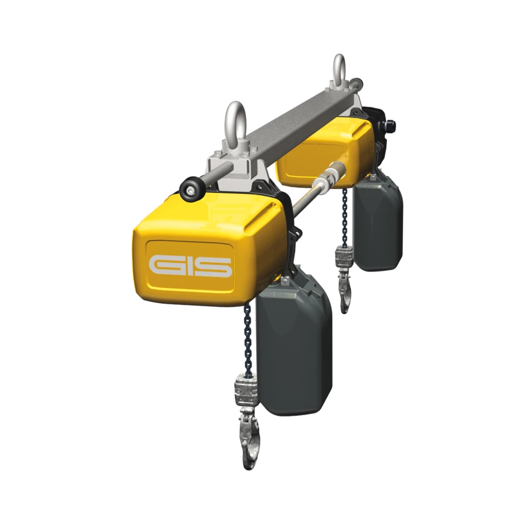 GIS GPS gesynchroniseerde elektrische kettingtakels voor lange lasten 500–5000 kg