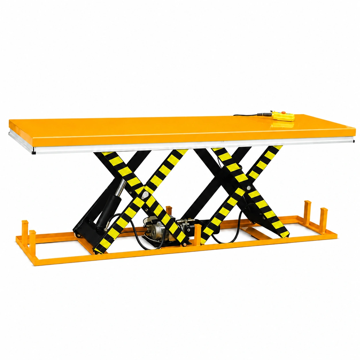 Dubbele horizontale schaarheftafel 2000-8000 kg