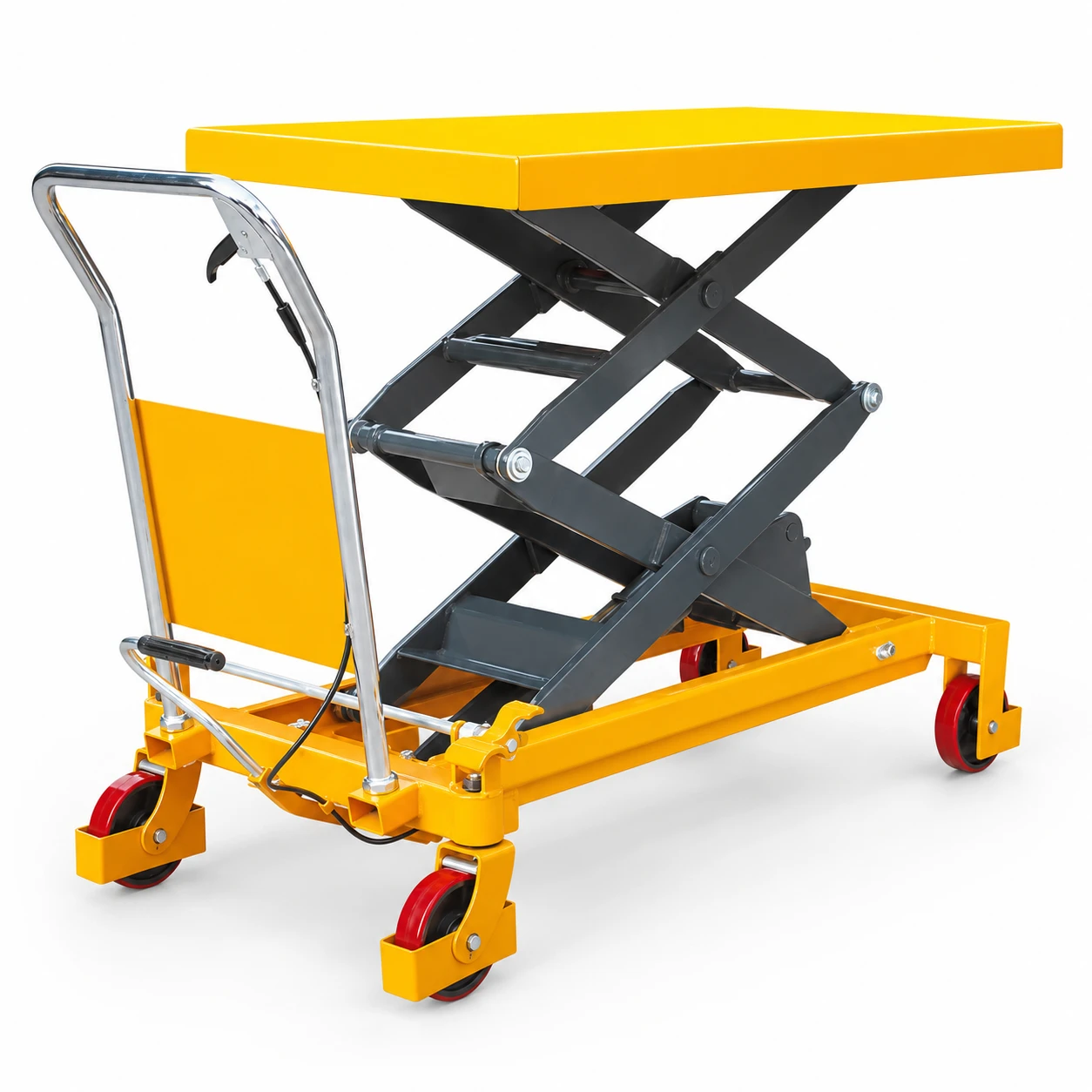 Mobiele dubbele schaarheftafel (MPS800D) 800 kg 1500 mm