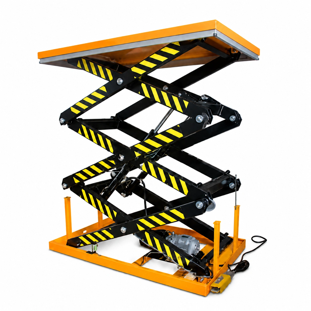 Drievoudige schaarheftafel 1000-5000 kg