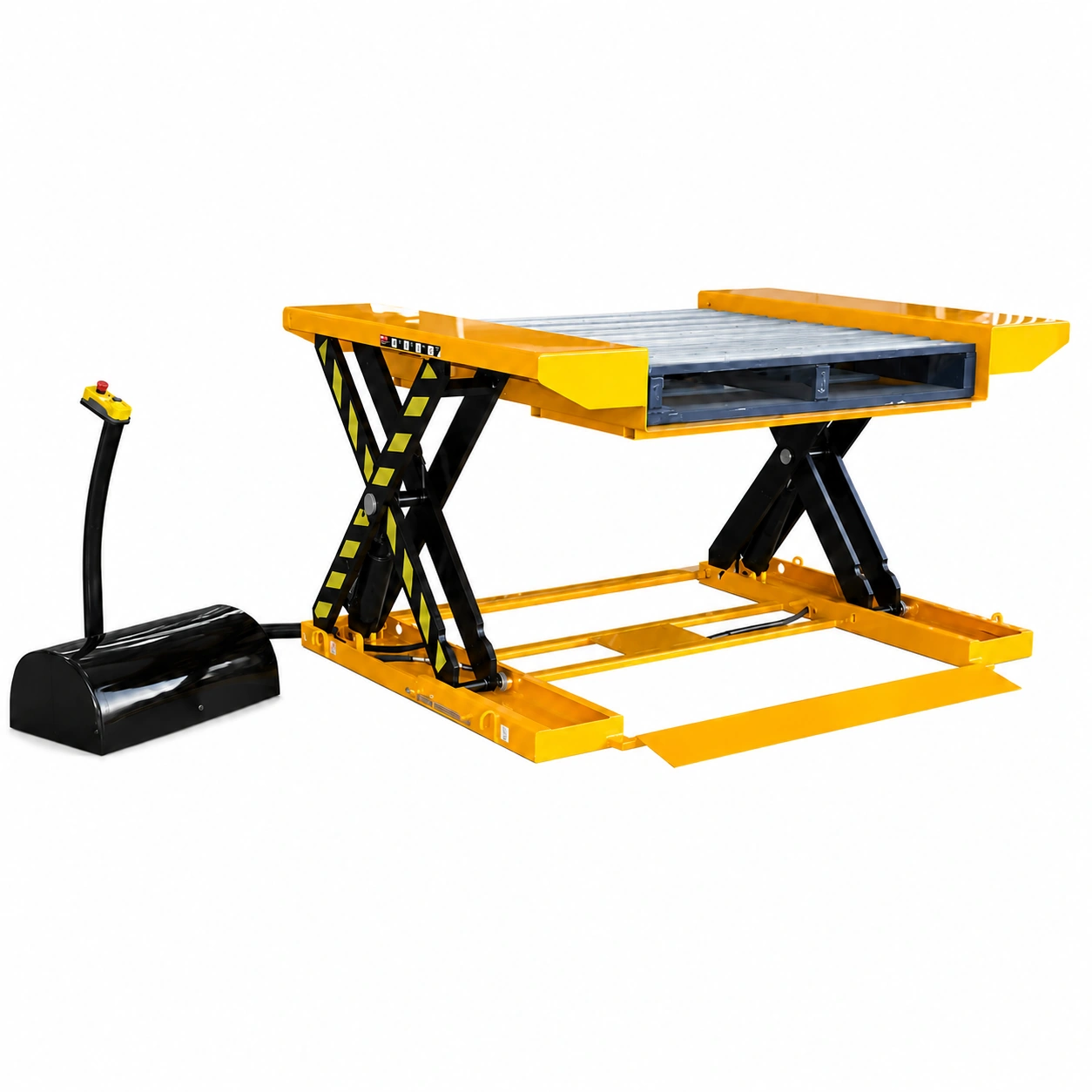Ultralage heftafel met oprijplaat 500–1500 kg