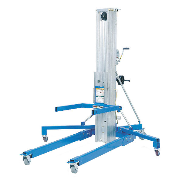 Handmatige materiaallift (VVR) 200-350 kg, 3000-7400 mm