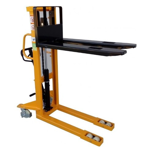 RVV1000 handmatige palletstapelaar met duplex telescopische mast