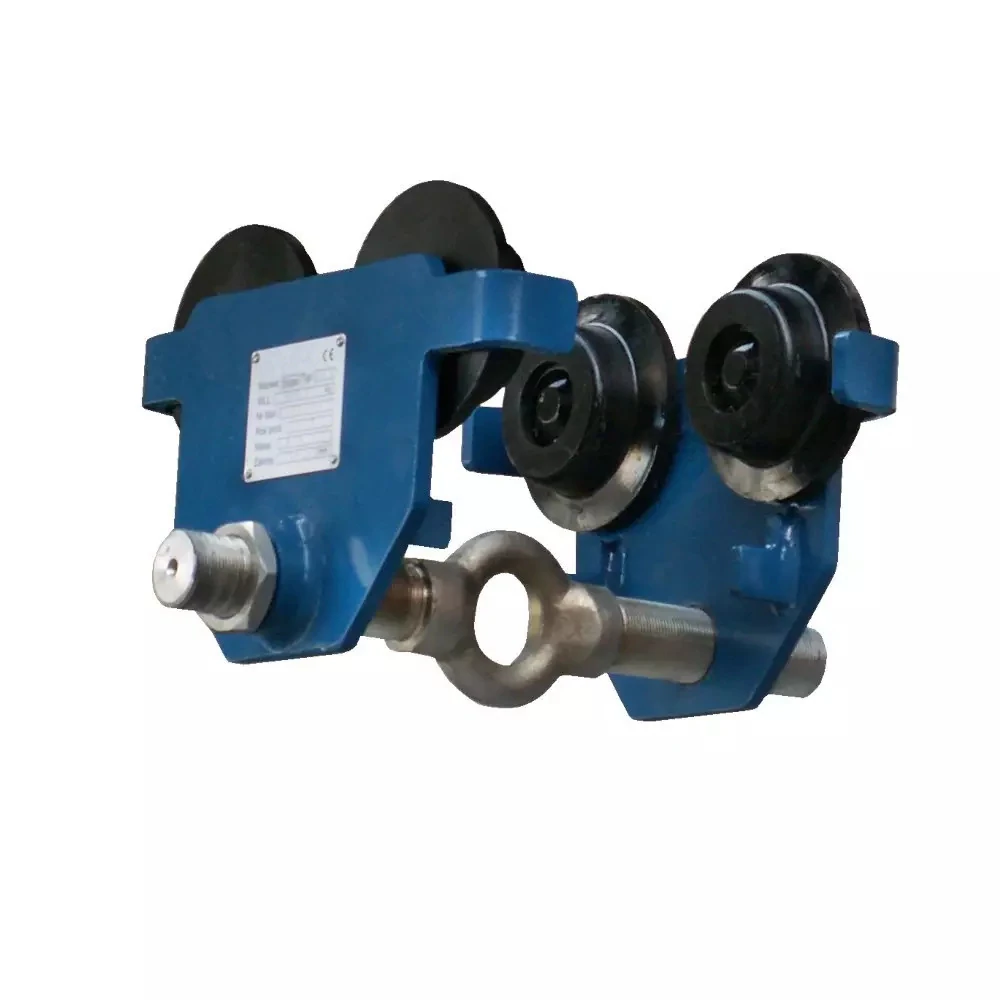Duwloopkat voor brede flens (MW-TROLLEY) 1000–5000 kg