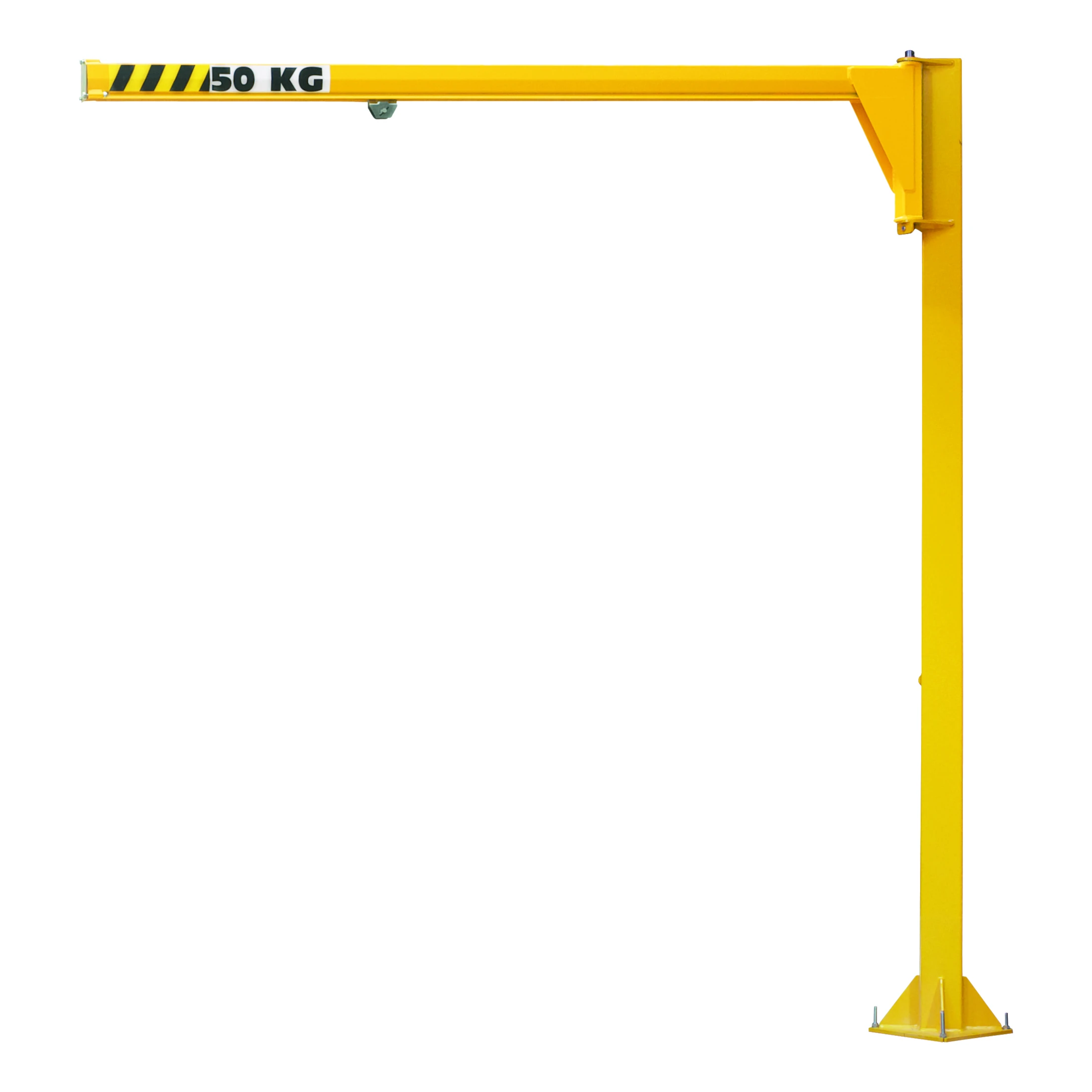 Kolomzwenkkraan met lage bouwhoogte en duwloopkat (NSDK) 270° 50–100 kg 2–5 m
