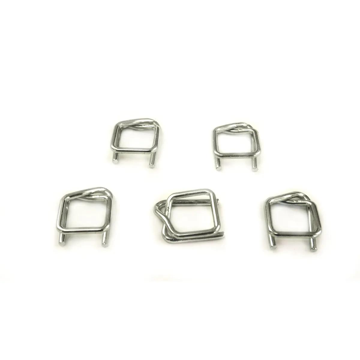 Verzinkte sluitzegels voor polyester omsnoeringsband (BUCKLES-16G) 16 mm
