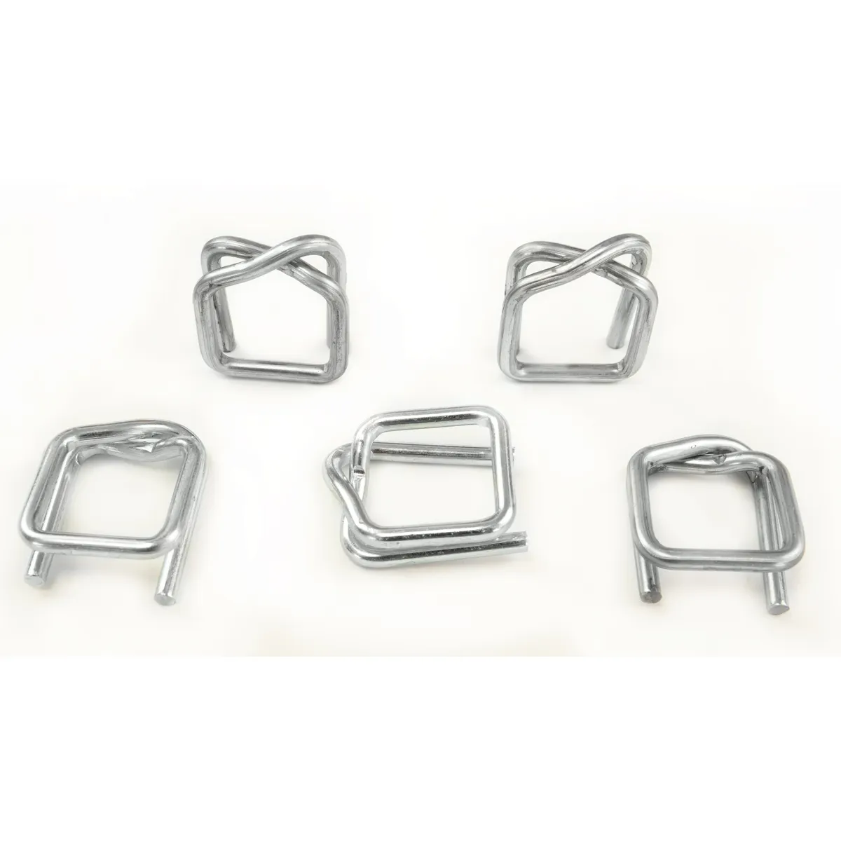 Verzinkte sluitzegels voor polyester omsnoeringsband (BUCKLES-19G) 19 mm