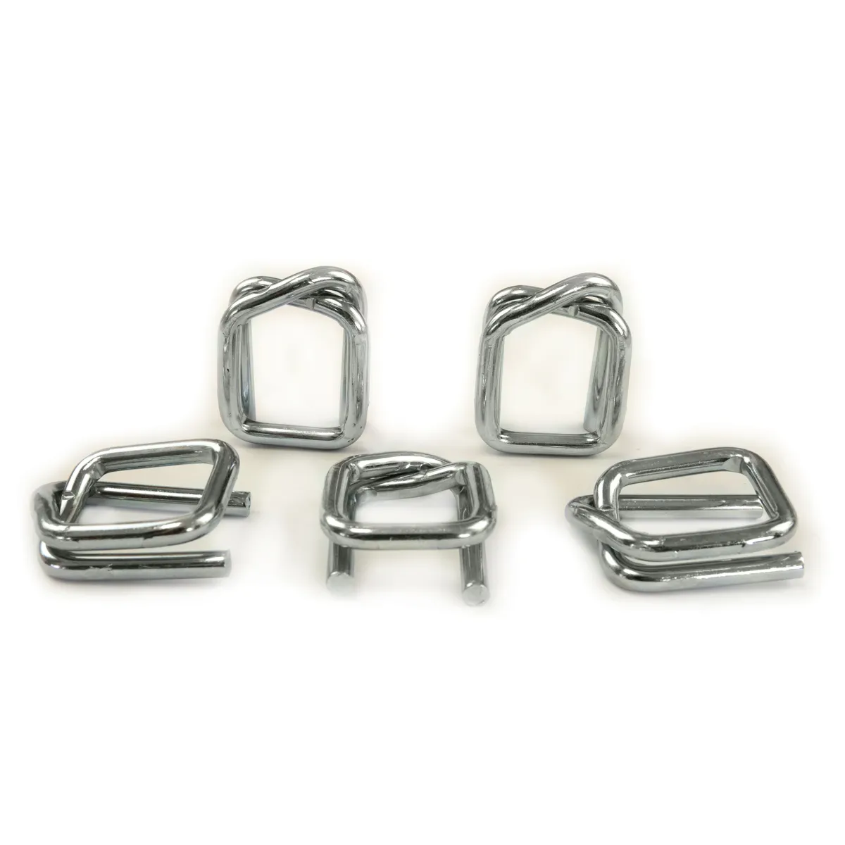 Verzinkte gespen voor polyester omsnoeringsband (BUCKLES-25G) 25 mm