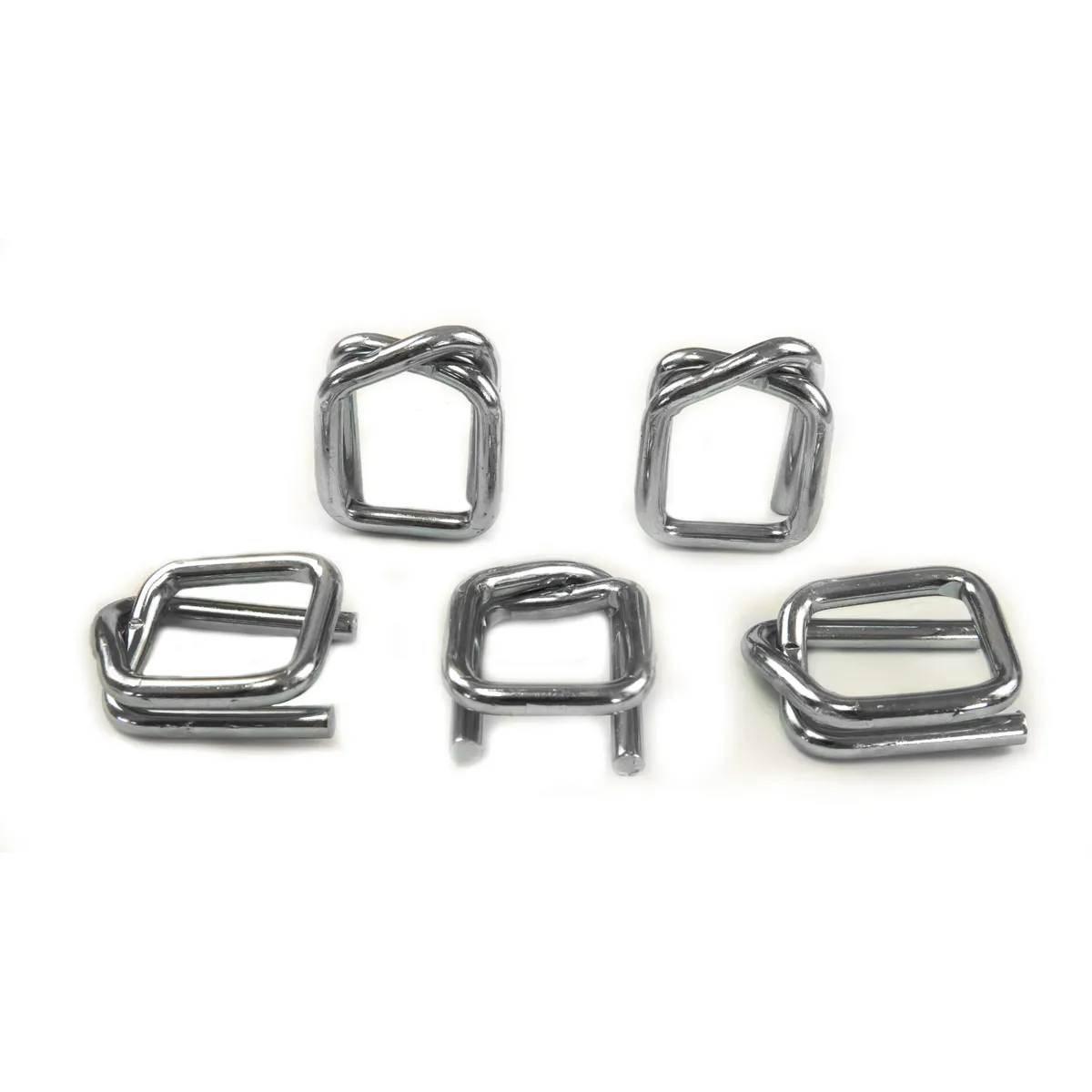 Gegalvaniseerde sluitzegels voor polyester omsnoeringsband (BUCKLES-32G) 32 mm
