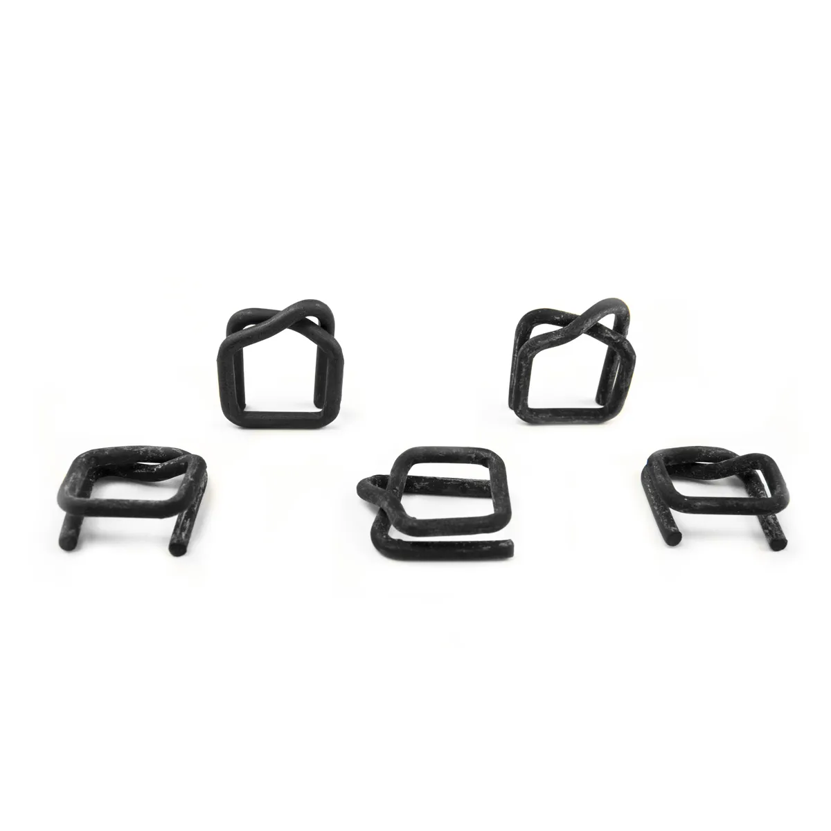 Gefosfateerde sluitzegels voor polyester omsnoeringsband (BUCKLES-19F) 19 mm