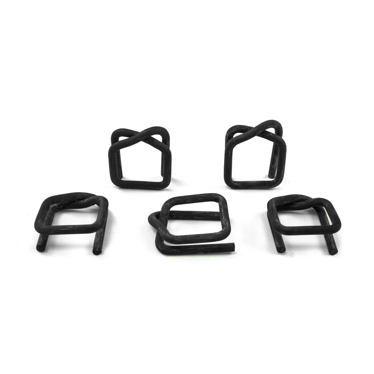 Gefosfateerde gespen voor polyester omsnoeringsband (BUCKLES-25F) 25 mm