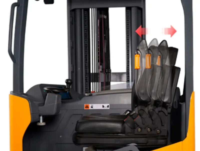 Deluxe-serie REV20D-reachtruck met verstelbare mastopties