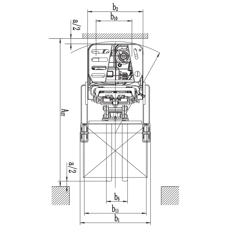 Elektrische reachtruck REV15DS/REV18DS, 1500-1800 kg, afbeelding 13