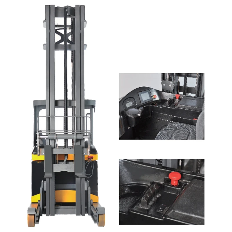 Compacte elektrische reachtruck REV16 - aanzicht 2