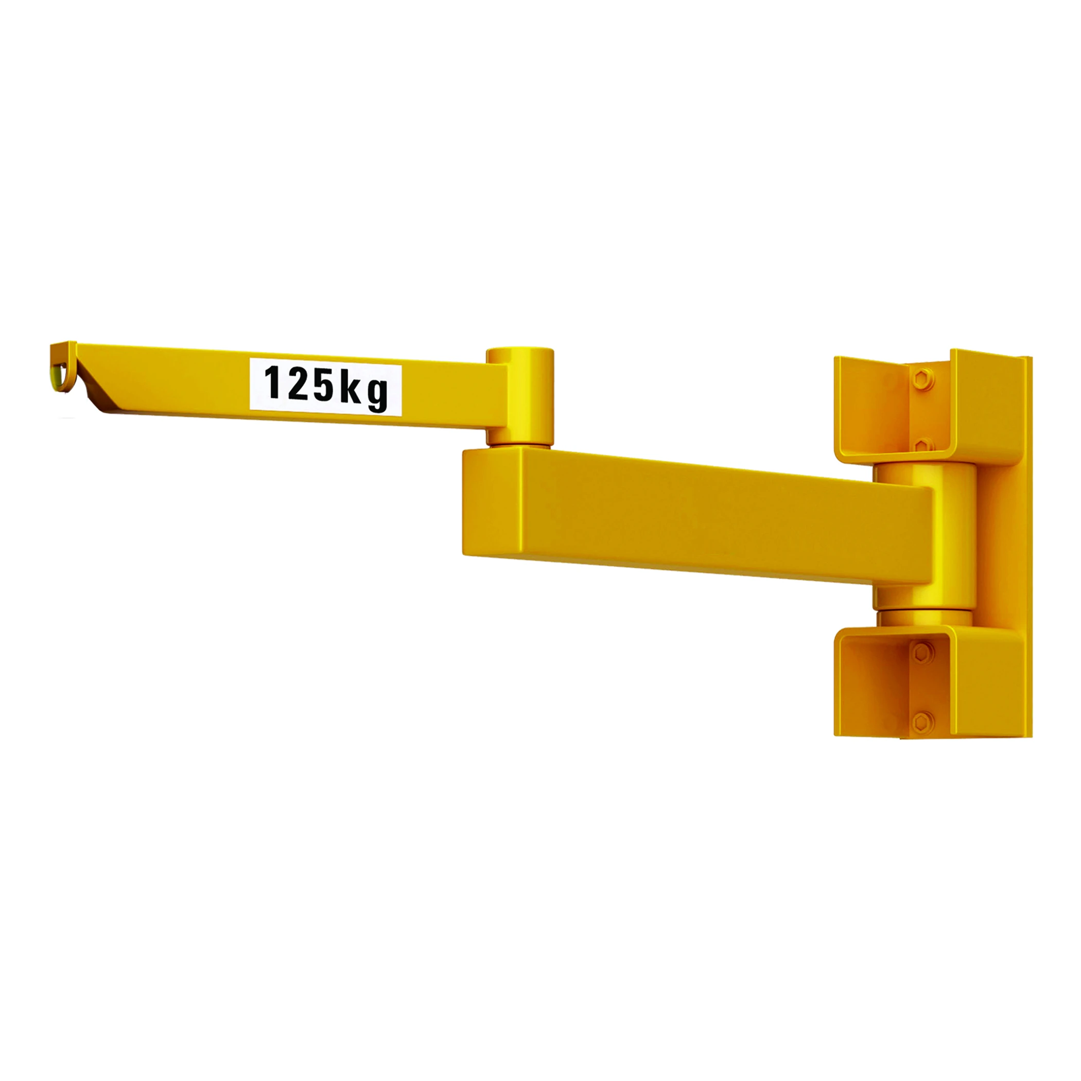 Zelfdragende gelede wandzwenkkraan (SZZD) 50-1000 kg, 2-5 m