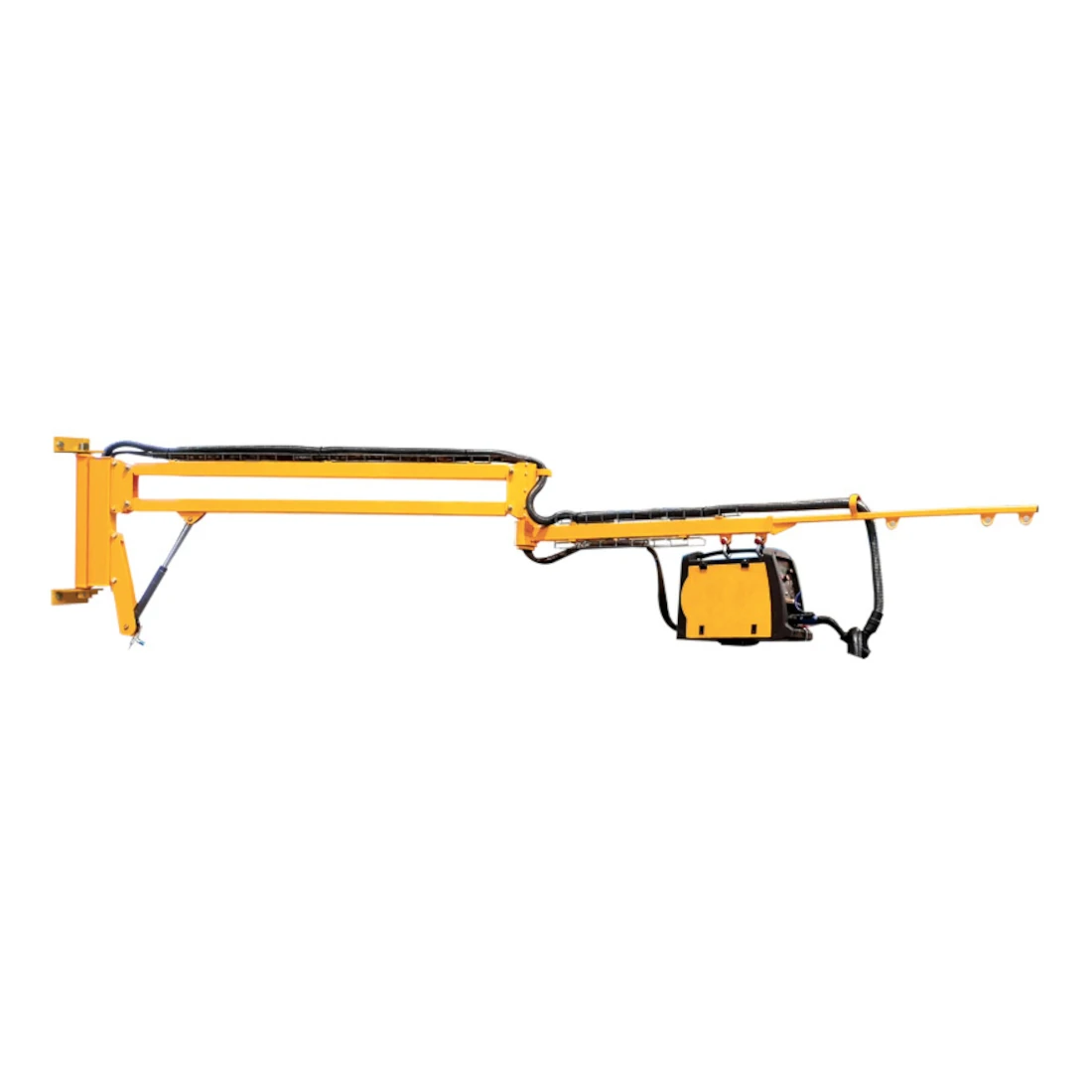 Wandzwenkkraan met vaste haspelhouder (ZDAP-F) 50 kg, 3–6 m