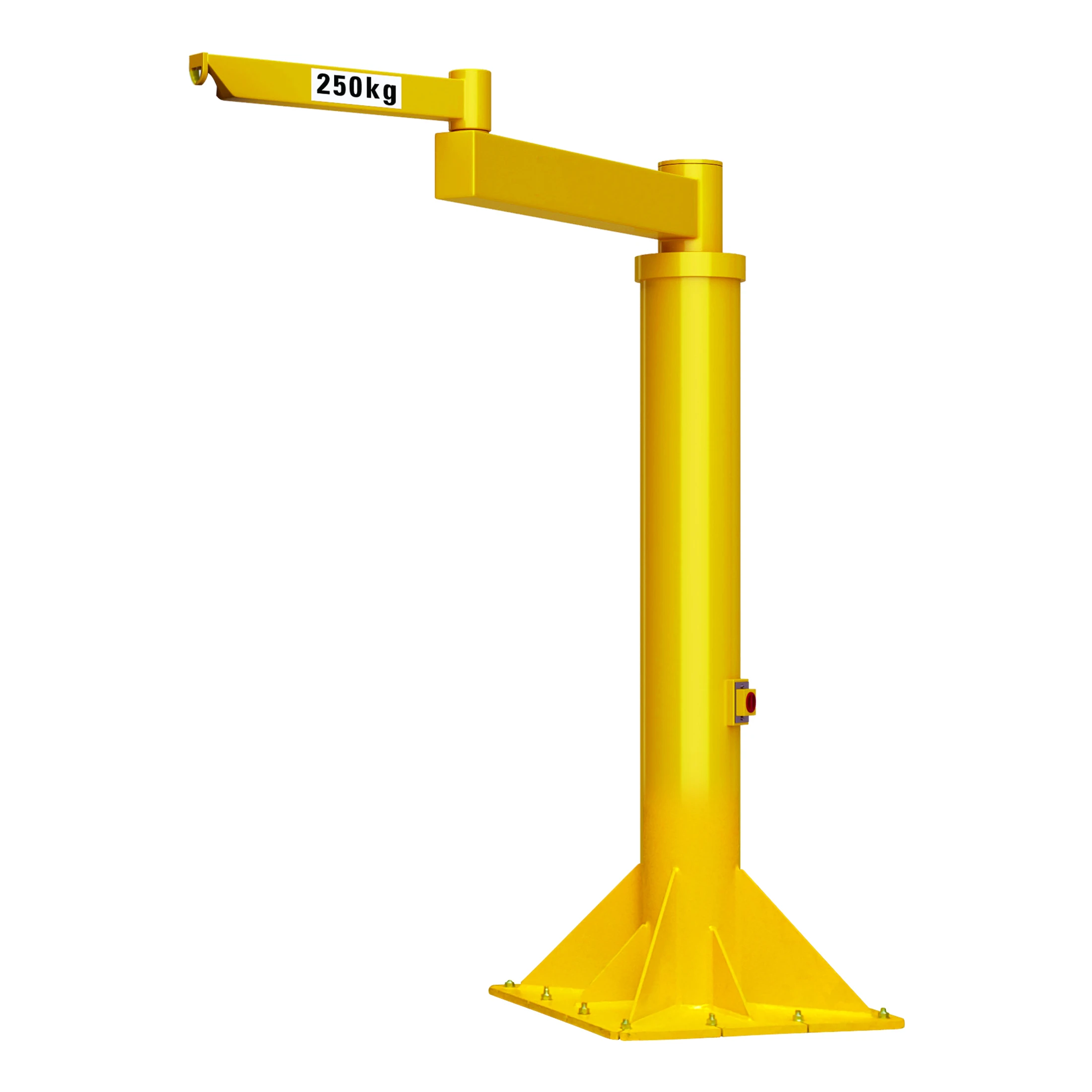 Gelede kolomzwenkkraan, zelfdragend (ZSD-S) 50-1000 kg, 2-5 m