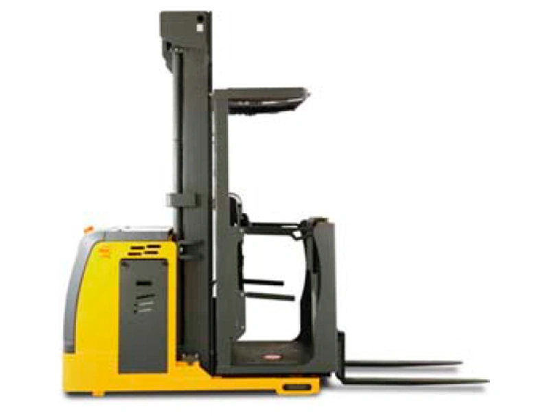 Elektrische man-up orderpicker OPS15-BD voor middelhoge stellingniveaus